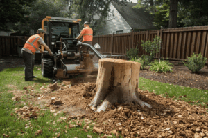 Tree Stump Removal & Grinding
