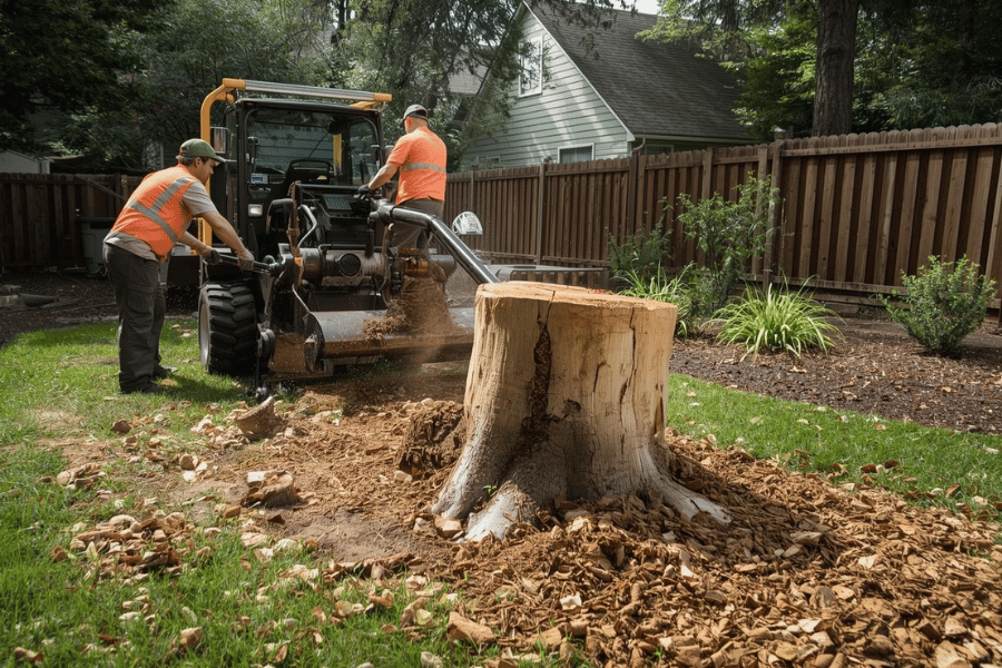 Tree Stump Removal & Grinding