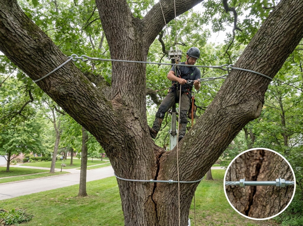 Tree Cabling and Bracing