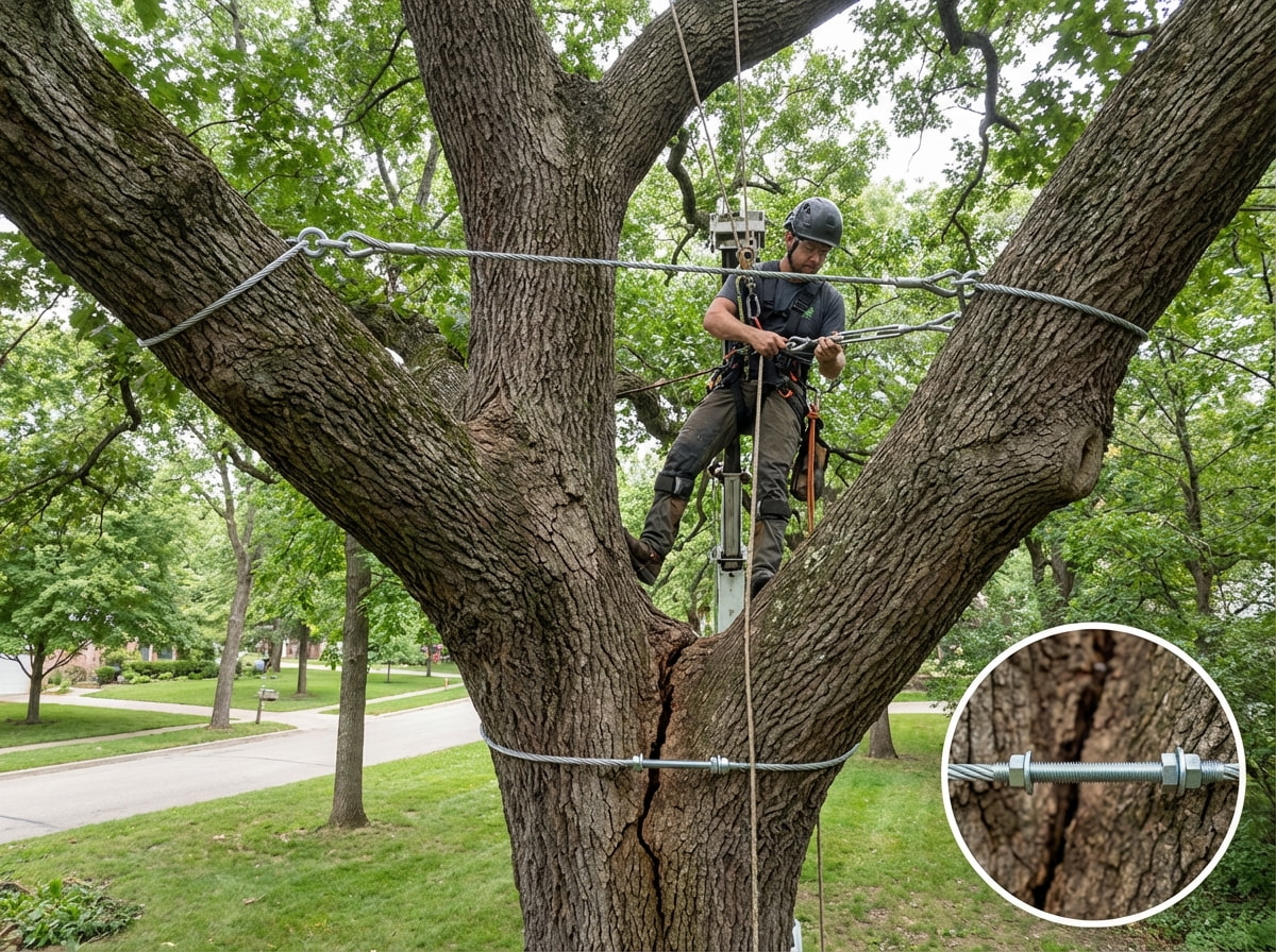 What Is Tree Cabling and Bracing? Complete Guide