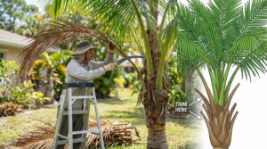 Trim a Palm Tree
