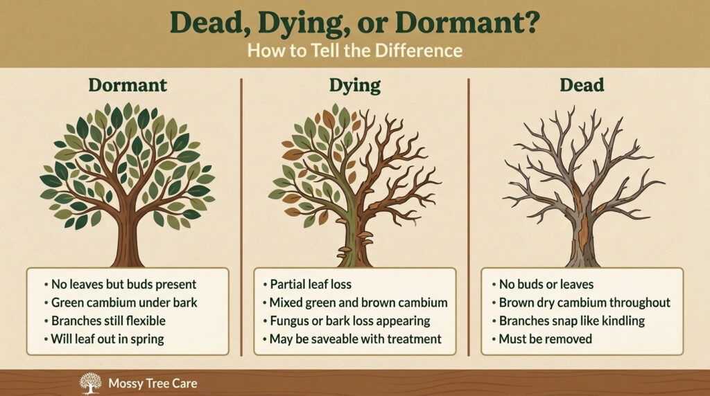 Is Your Tree Dead, Dying, or Dormant